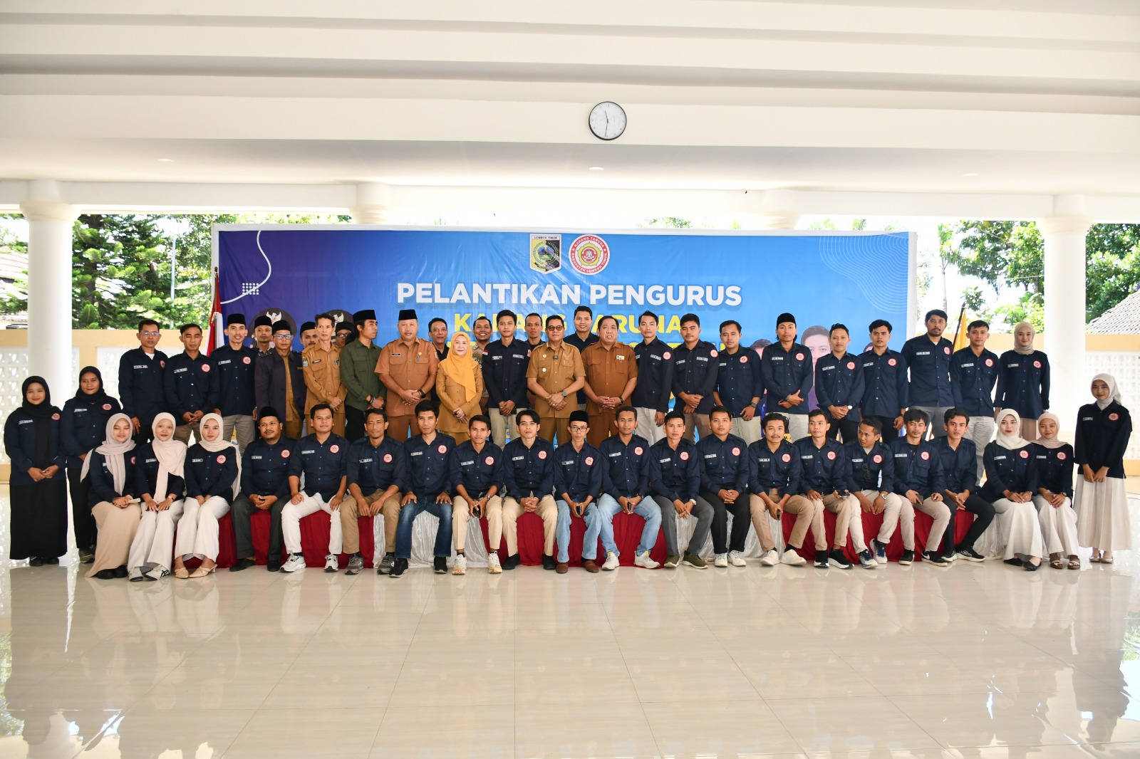 Bupati Haji Iron, Lantik Karang Pengurus Taruna Lombok Timur