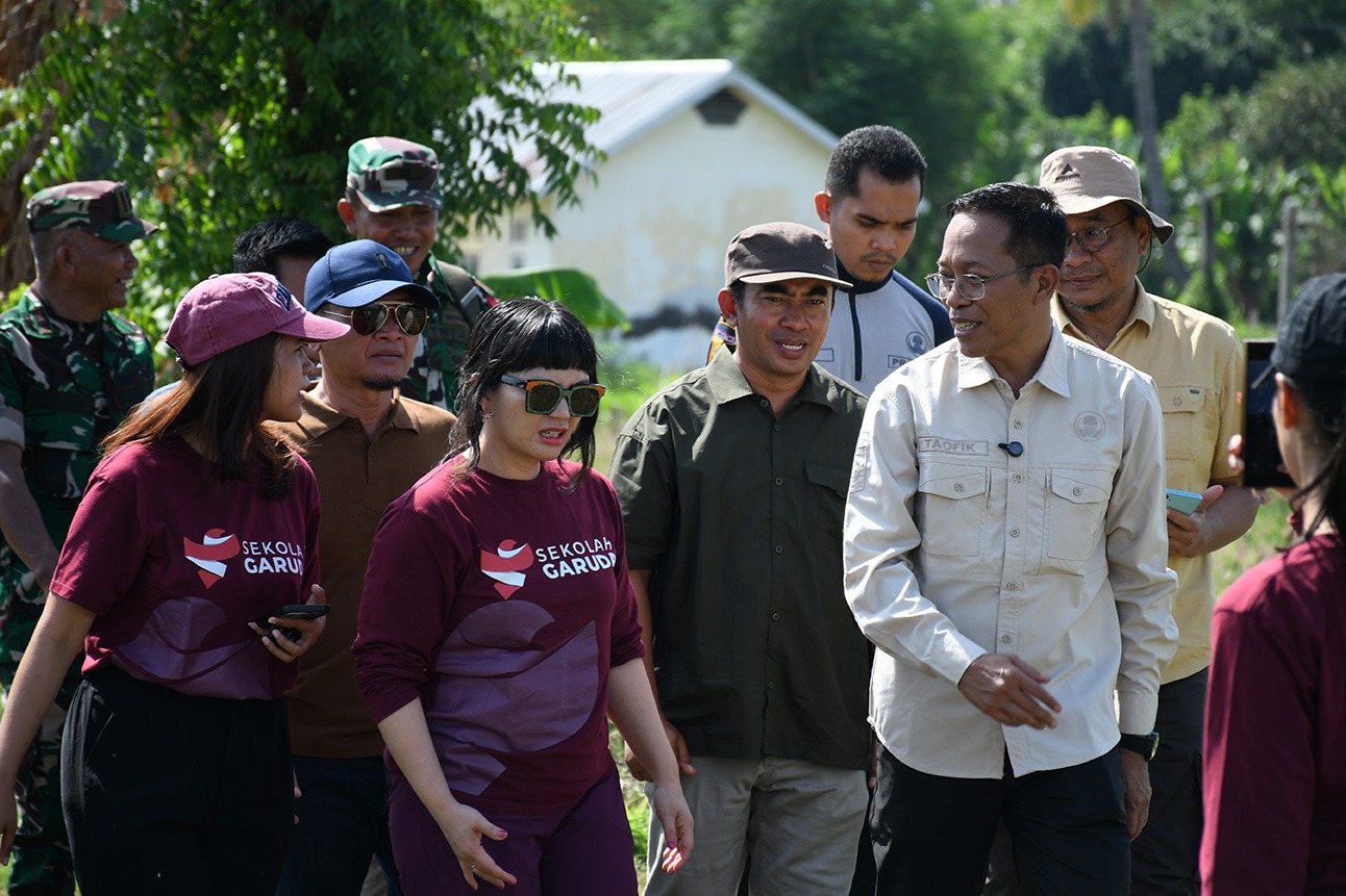 Wamen Dikti Sains dan Teknologi Tertarik Sekolah Garuda  Dibangun di Pringgabaya