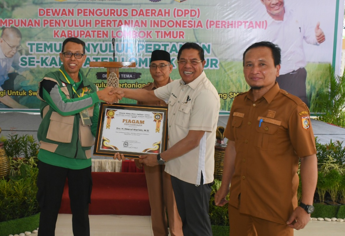 Bupati Iron Apresiasi Penyuluh Pertanian, Sinergi Menuju Swasembada Pangan