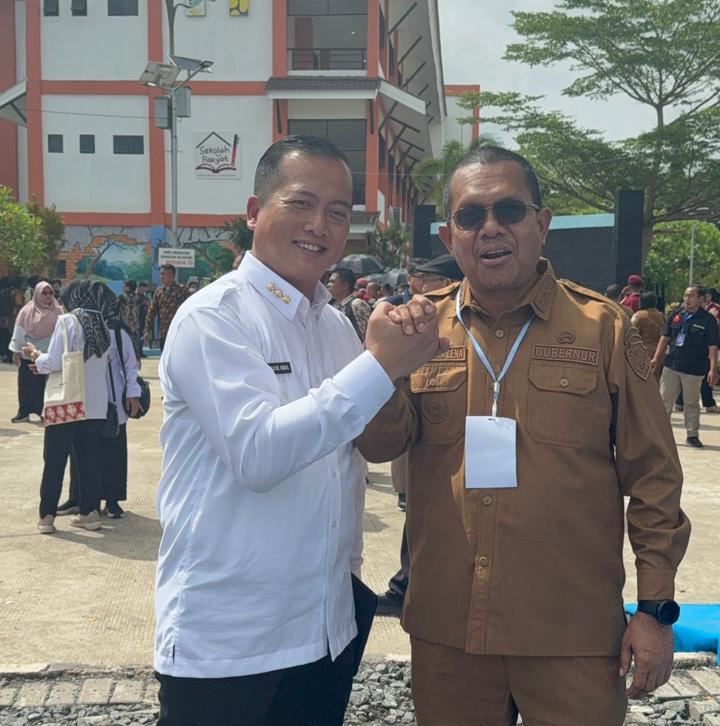 Pastikan Kesiapan PON 2028, Gubernur Iqbal dan Gubernur NTT Sempatkan Temui Presiden di Kalse