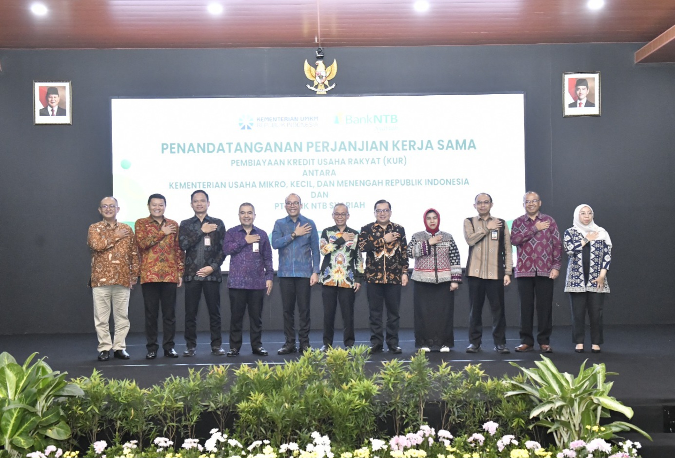 Bank NTB Syariah Kembali Jadi Penyalur KUR, Perluas Akses Pembiayaan UMKM dan Peserta Migran Indonesia