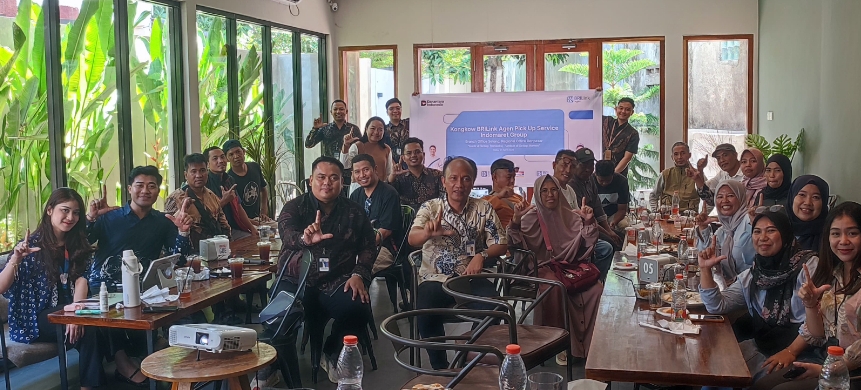 Gathering Agen BRILink Sosialisasikan Layanan Pick Up Service Indomaret Group